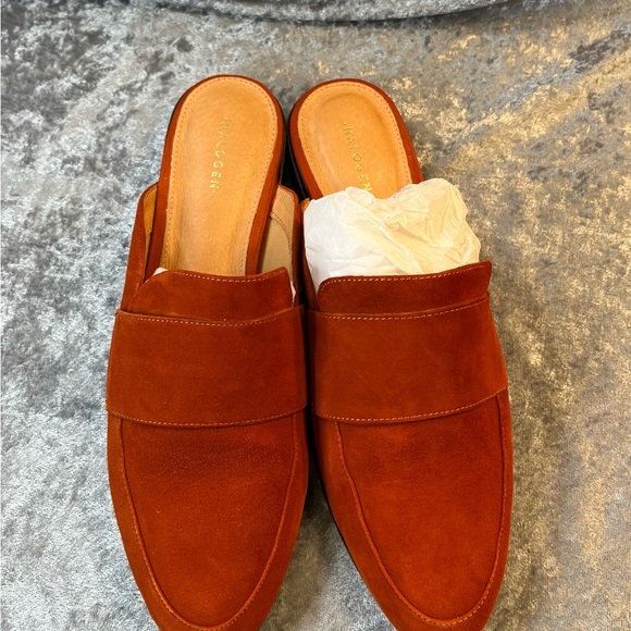 Halogen Rust Suede Mule - Picture 3 of 4